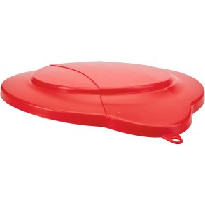 L�g til spand til f�devarer, Vikan, 31x37,3cm, r�d, PP, til 12 l *Denne vare tages ikke retur*