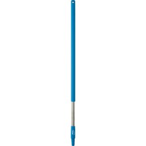 Skaft med gevind, Vikan, 102,5cm, �3,1cm, bl�, PP/rustfrit st�l *Denne vare tages ikke retur*