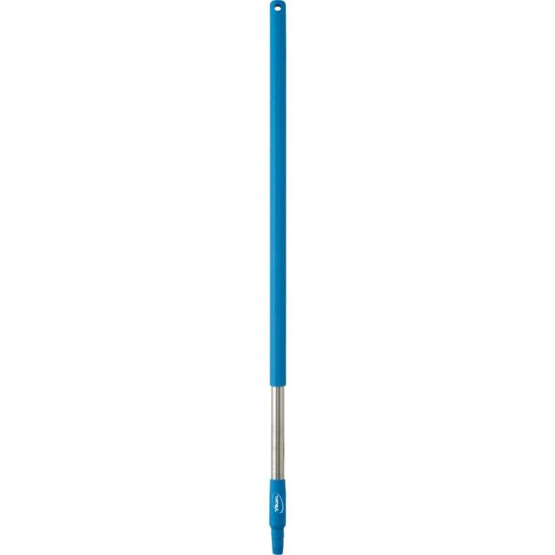 Skaft med gevind, Vikan, 102,5cm, �3,1cm, bl�, PP/rustfrit st�l *Denne vare tages ikke retur*
