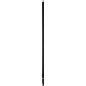 Teleskopskaft med gevind, Vikan, sort, aluminium/PP, 158-278 cm *Denne vare tages ikke retur*