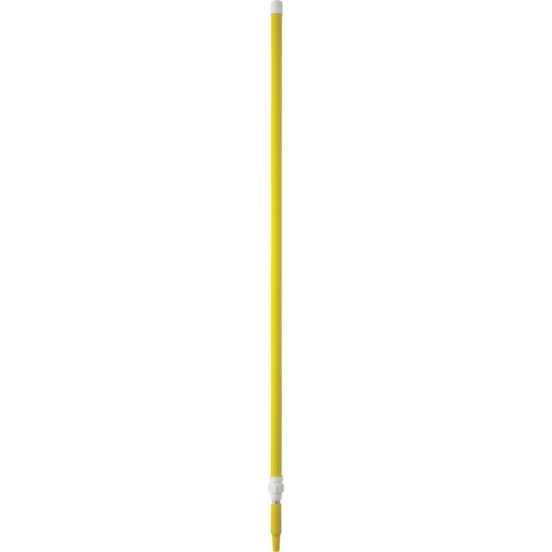 Teleskopskaft med gevind, Vikan, gul, aluminium/PP, 158-278 cm *Denne vare tages ikke retur*