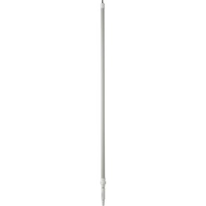 Skaft med vandgenneml�b, Vikan, 160cm, �32mm, r�d, aluminium/PP, 160-278 cm, gevind, Q-kobling *Denne vare tages ikke retur*