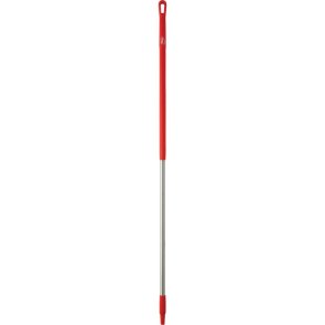 Skaft med gevind, Vikan, 151cm, �3,1cm, r�d, PP/rustfrit st�l *Denne vare tages ikke retur*
