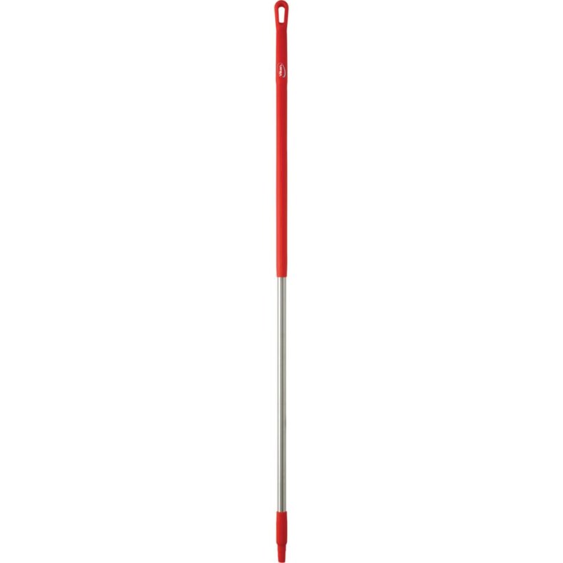 Skaft med gevind, Vikan, 151cm, �3,1cm, r�d, PP/rustfrit st�l *Denne vare tages ikke retur*