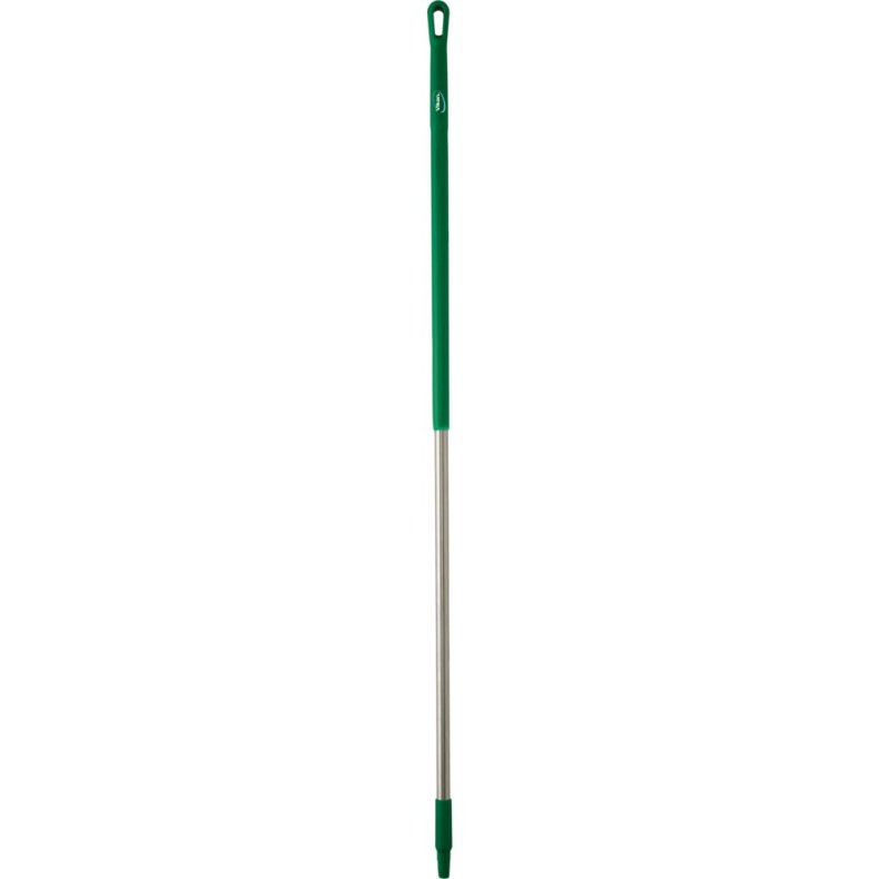 Skaft med gevind, Vikan, 151cm, �3,1cm, gr�n, PP/rustfrit st�l *Denne vare tages ikke retur*