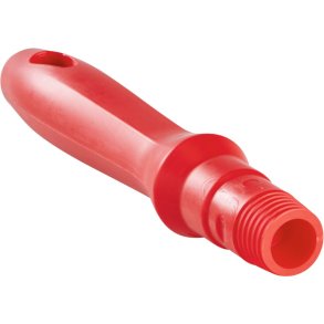 Miniskaft med gevind, Vikan, 16cm, �3cm, r�d, PP *Denne vare tages ikke retur*
