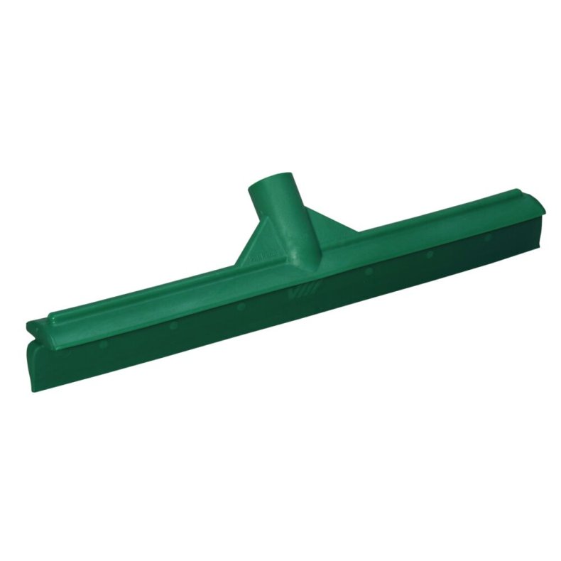 Gulvskraber, Vikan, 40x8x9cm, gr�n, TPE gummi/PP, 40 cm, med enkeltblad, ultra hygiejnisk *Denne vare tages ikke retur*
