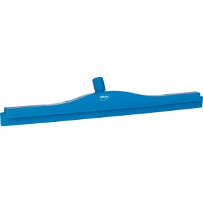 Gulvskraber, Vikan, 60x10x7cm, bl�, TPE gummi/PP, 60 cm, med drejeled og udskiftningskassette
