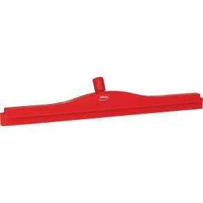 Gulvskraber, Vikan, 60x10x7cm, r�d, TPE gummi/PP, 60 cm, med drejeled og udskiftningskassette *Denne vare tages ikke retur*