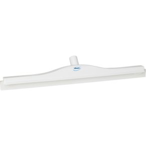 Gulvskraber, Vikan, 60,5x8x11cm, hvid, TPE gummi/PP, 60 cm, med udskiftningskassette