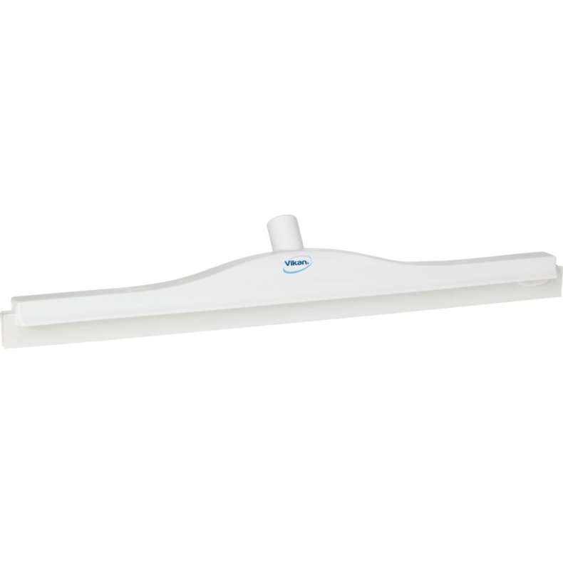 Gulvskraber, Vikan, 60,5x8x11cm, hvid, TPE gummi/PP, 60 cm, med udskiftningskassette