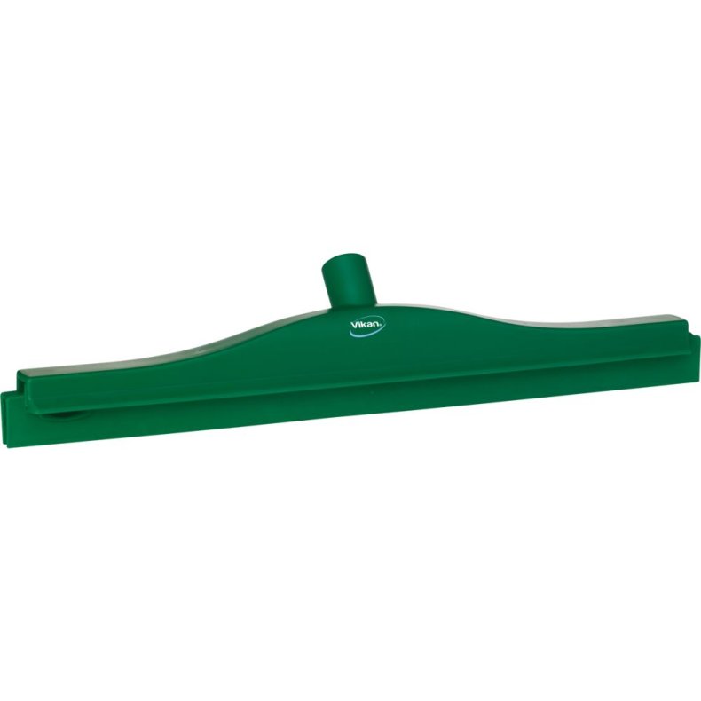 Gulvskraber, Vikan, 50,5x7cm x 10mm, gr�n, TPE gummi/PP, 50 cm, med udskiftningskassette *Denne vare tages ikke retur*