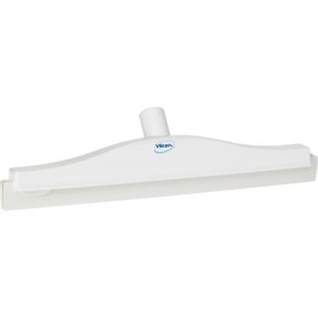Gulvskraber, Vikan, 40,5x7x10,5cm, hvid, TPE gummi/PP, 40 cm, med udskiftningskassette