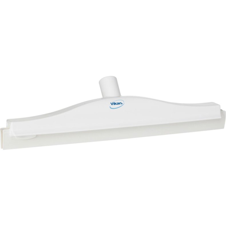 Gulvskraber, Vikan, 40,5x7x10,5cm, hvid, TPE gummi/PP, 40 cm, med udskiftningskassette