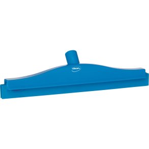 Gulvskraber, Vikan, 40,5x7x10,5cm, bl�, TPE gummi/PP, med udskiftningskassette *Denne vare tages ikke retur*