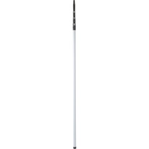 Teleskopskaft med gevind, Vikan, �3,4cm, gr�, glasfiber/PP, 188-600 cm