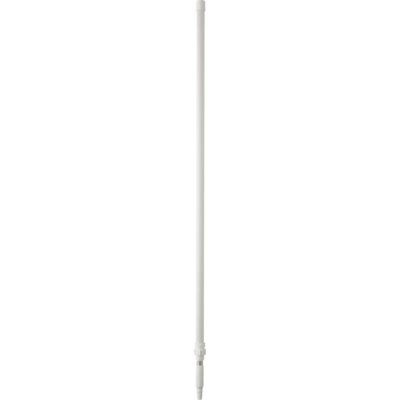 Teleskopskaft med gevind, Vikan, hvid, aluminium/PP, 158-278 cm