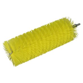 R�rrenserhoved, Vikan, 20cm, �6cm, gul, polyester/PP/rustfrit st�l, medium *Denne vare tages ikke retur*