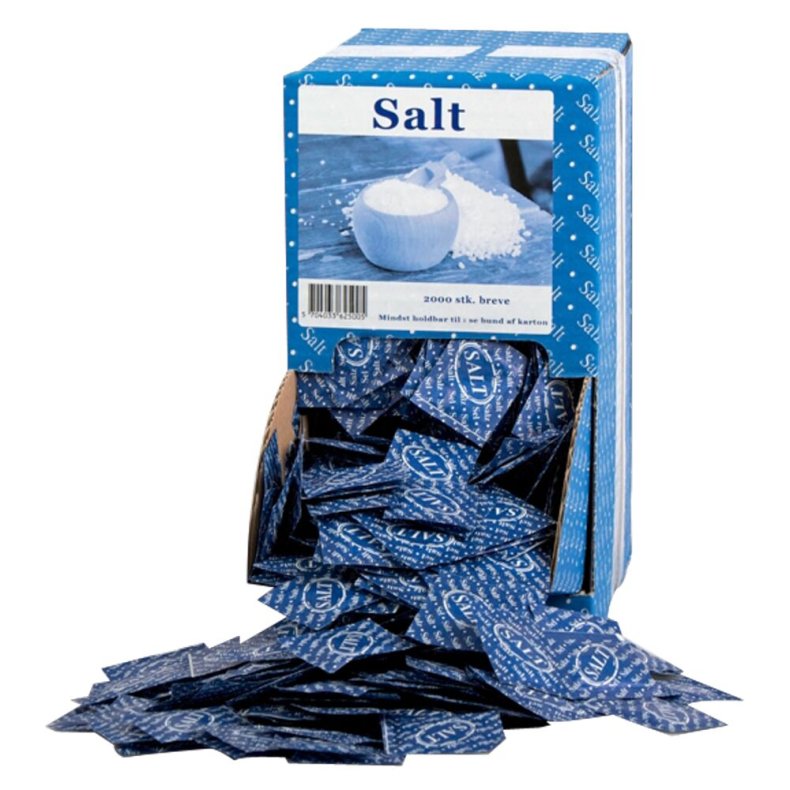 Salt, 1,4 kg, 1 g *Denne vare tages ikke retur*