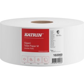 Jumborulle, Katrin Basic, 1-lags, Midi, 435m x 9,8cm, �23,5cm, ubleget, genanvendt papir