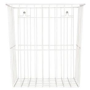 Tr�dstativ, Tork, hvid, metal, 20 l, forberedt til v�gmontering inkl. materiale til montering