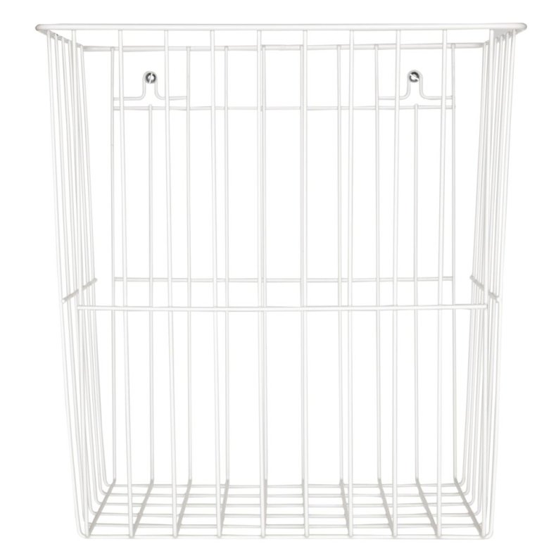 Tr�dstativ, Tork, hvid, metal, 20 l, forberedt til v�gmontering inkl. materiale til montering