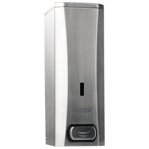 Dispenser, Katrin, 1000 ml, gr�, rustfrit st�l, til skums�be *Denne vare tages ikke retur*