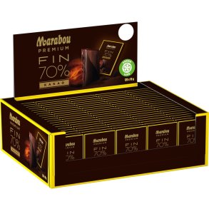 Chokolade, Marabou Premium Dark, gave�ske, 120 stk., 10 g