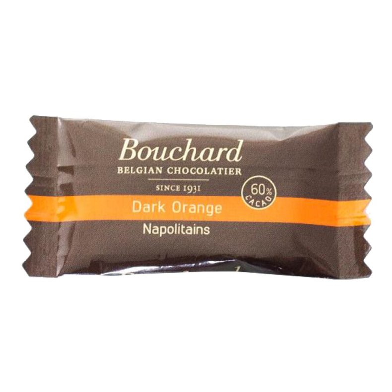 Chokolade, Bouchard, m�rk orange, 5 g *Denne vare tages ikke retur*