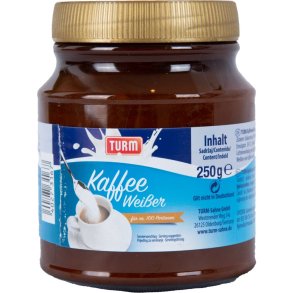 Fl�depulver, PET, 250 g i glas, 250 g