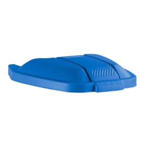 L�g, Rubbermaid, 56x51,5x8cm, bl�, plast, til tohjulet container, til kildesortering *Denne vare tages ikke retur*