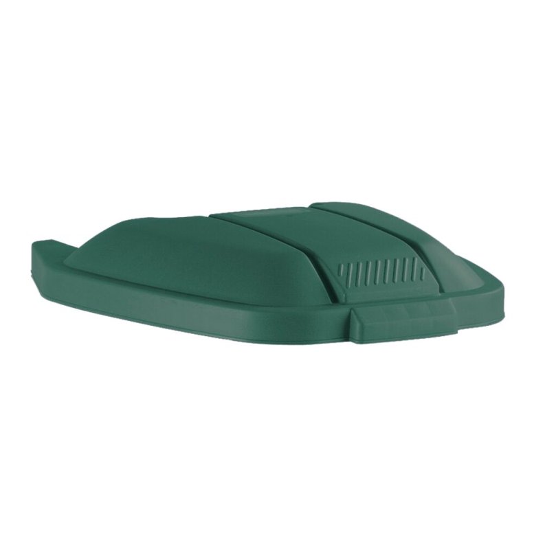 L�g, Rubbermaid, 56x51,5x8cm, gr�n, plast, til tohjulet container, til kildesortering *Denne vare tages ikke retur*