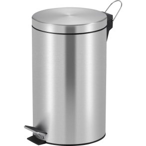 Pedalspand, V-Part, st�l mat, st�l, 12 l, med inderspand i plast *Denne vare tages ikke retur*