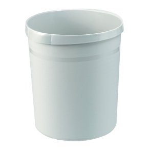 Papirkurv, V-Part, gr�, plast, 18 l