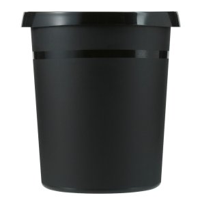 Papirkurv, V-Part, sort, plast, 18 l