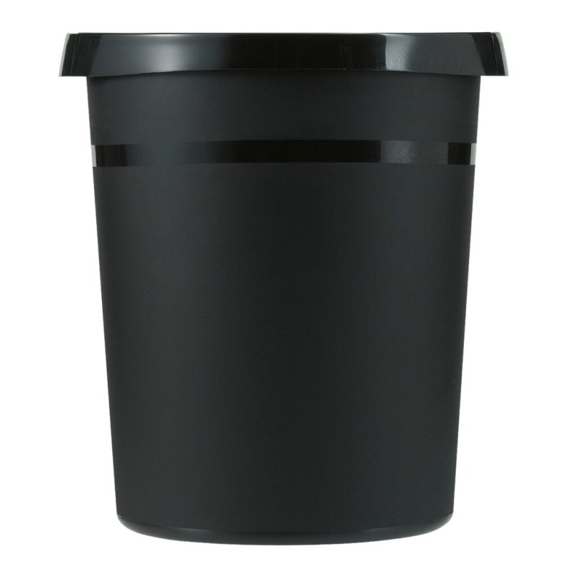 Papirkurv, V-Part, sort, plast, 18 l