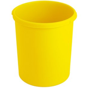 Papirkurv, V-Part, gul, plast, 30 l *Denne vare tages ikke retur*