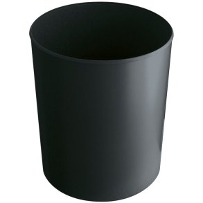 Papirkurv, Rubbermaid, sort, PS, 13 l, ildd�mpende, til tungt affald *Denne vare tages ikke retur*