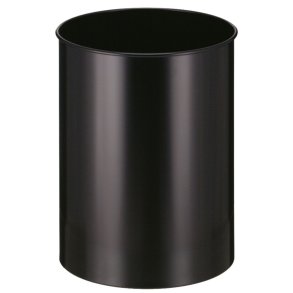 Papirkurv, V-Part, sort, metal, 30 l *Denne vare tages ikke retur*
