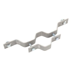 Beslag, V-Part, 40x30,5x72,5cm, gr�, aluminium *Denne vare tages ikke retur*