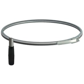 S�kkeholder, V-Part, sort, galvaniseret st�l/plast, til affaldsindsamling *Denne vare tages ikke retur*