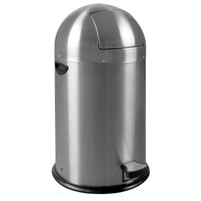 Pedalspand, EKO Kick-can, st�l, st�l, 33 l, inderspand i metal, ildd�mpende *Denne vare tages ikke retur*