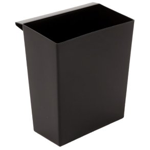 Indsats, V-Part, sort, PP, 9.5 l, til firkantet affaldsspand, kildesortering *Denne vare tages ikke retur*
