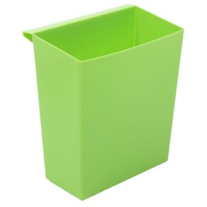 Indsats, V-Part, gr�n, PP, 9.5 l, til firkantet affaldsspand, kildesortering *Denne vare tages ikke retur*