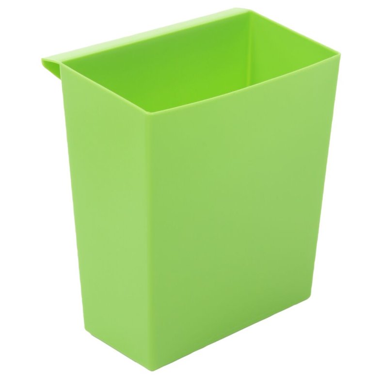 Indsats, V-Part, gr�n, PP, 9.5 l, til firkantet affaldsspand, kildesortering *Denne vare tages ikke retur*