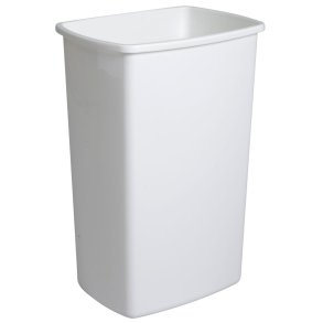 Affaldsspand, V-Part, hvid, plast, 50 l, forberedt til v�gmontering