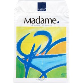Madamepose, 5 l, hvid, LDPE/genanvendt, 25x36,5cm, kunstmotiv, med huller til holder