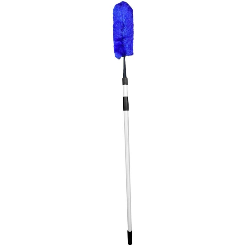 Afst�ver, bl�, nylon/plast, 80-150 cm