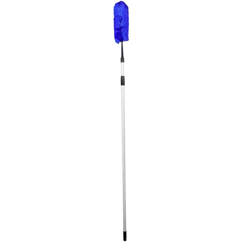 Afst�ver, bl�, nylon/plast, 102-250 cm
