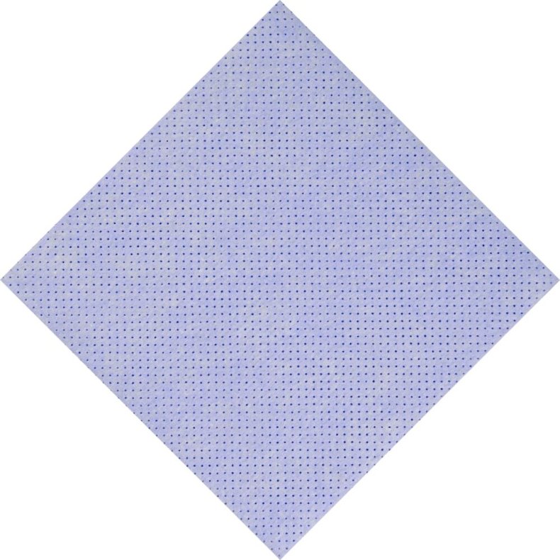 Alt-mulig-klud, 38x38cm, bl�, PLA/viskose, perforeret, 140g